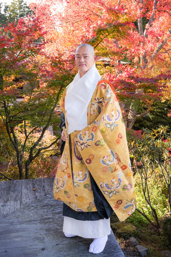 Ekoin chief priest Sesshu Kondo